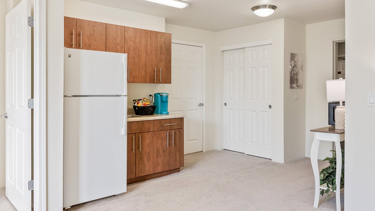 The kitchen at The Oaks